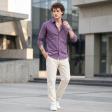 Self Design Purple Shirt : Ditto