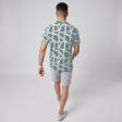 Print Green T-shirt : Regular