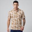 Print Khakhi T-shirt : Regular