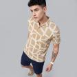 Print Khakhi T-shirt : Regular