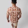 Print Rust T-shirt : Regular