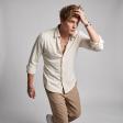 Combination Cream Shirt : Ditto