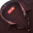 Combination Maroon Shirt : Ditto