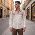 Combination Cream Shirt : Ditto