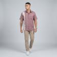 Combination Mauve Shirt : Ditto
