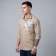 Combination Brown Shirt : Ditto