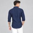 Plain Navy Blue Shirt : Ditto
