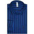 Stripes Blue Shirt : Slim
