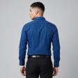 Stripes Blue Shirt : Slim