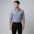 Stripes Blue Shirt : Slim