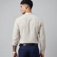 Stripes Fawn Shirt : Slim