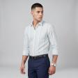 Stripes Blue Shirt : Slim