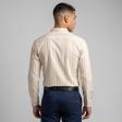 Stripes Peach Shirt : Slim