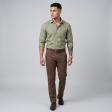 Plain Green Shirt : Slim
