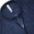 Plain Navy Blue Shirt : Slim