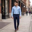 Plain Blue Shirt : Slim