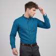Plain Twilight Blue Shirt : Slim