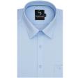 Plain Blue Shirt : Business