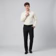 Plain Cream Shirt : Business