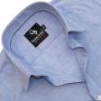 Plain Blue Shirt : Business