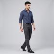 Stripes Dark Blue Shirt : Business