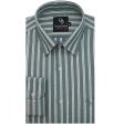 Stripes Green Shirt : Business