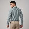 Stripes Green Shirt : Business