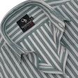 Stripes Green Shirt : Business