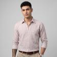 Stripes Mauve Shirt : Business