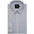 Stripes Blue Shirt : Business