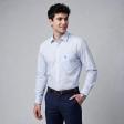 Stripes Blue Shirt : Business
