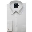 Self Design White Shirt : Business