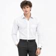 Self Design White Shirt : Business