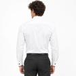 Self Design White Shirt : Business