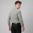 Self Design Gray Shirt : Business