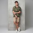 Print Green T-shirt : Regular