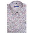 Print Red Shirt : Slim