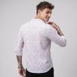 Print Red Shirt : Slim