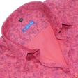 Print Red Shirt : Slim