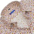 Print Cream Shirt : Slim