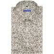 Print Cream Shirt : Slim