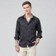 Combination Navy Blue Shirt : Ditto