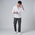 Embroidered White Shirt : Ditto