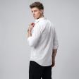 Embroidered White Shirt : Ditto
