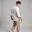 Embroidered White Shirt : Ditto