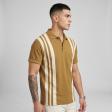 Stripes Khakhi T-shirt : Regular