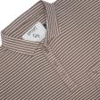 Stripes Brown T-shirt : Regular