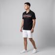 Stripes Black T-shirt : Regular