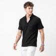 Selfdesign Black T-shirt : Regular