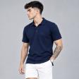 Plain Dark Blue T-shirt : Regular